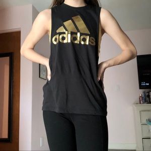 Adidas Black Workout Tank SMALL